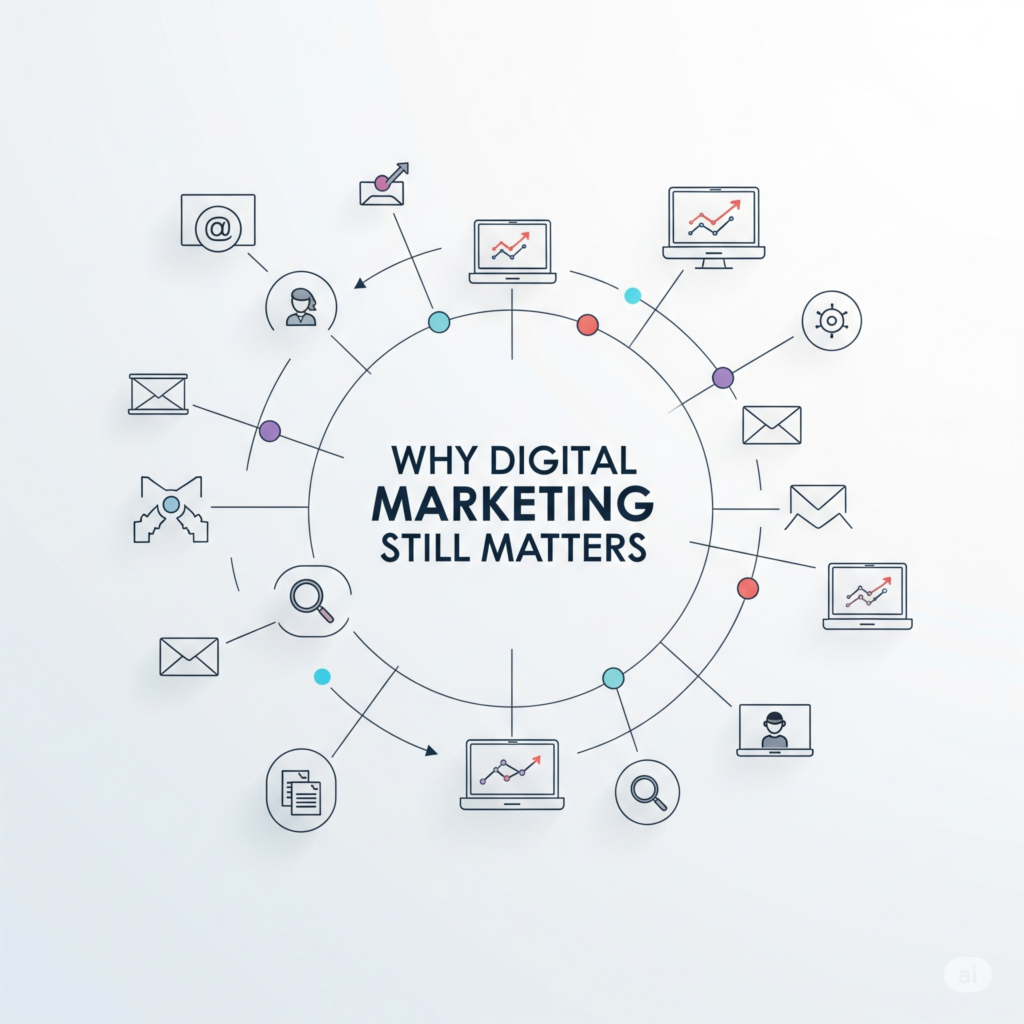difference between traditional marketing and digital marketing
