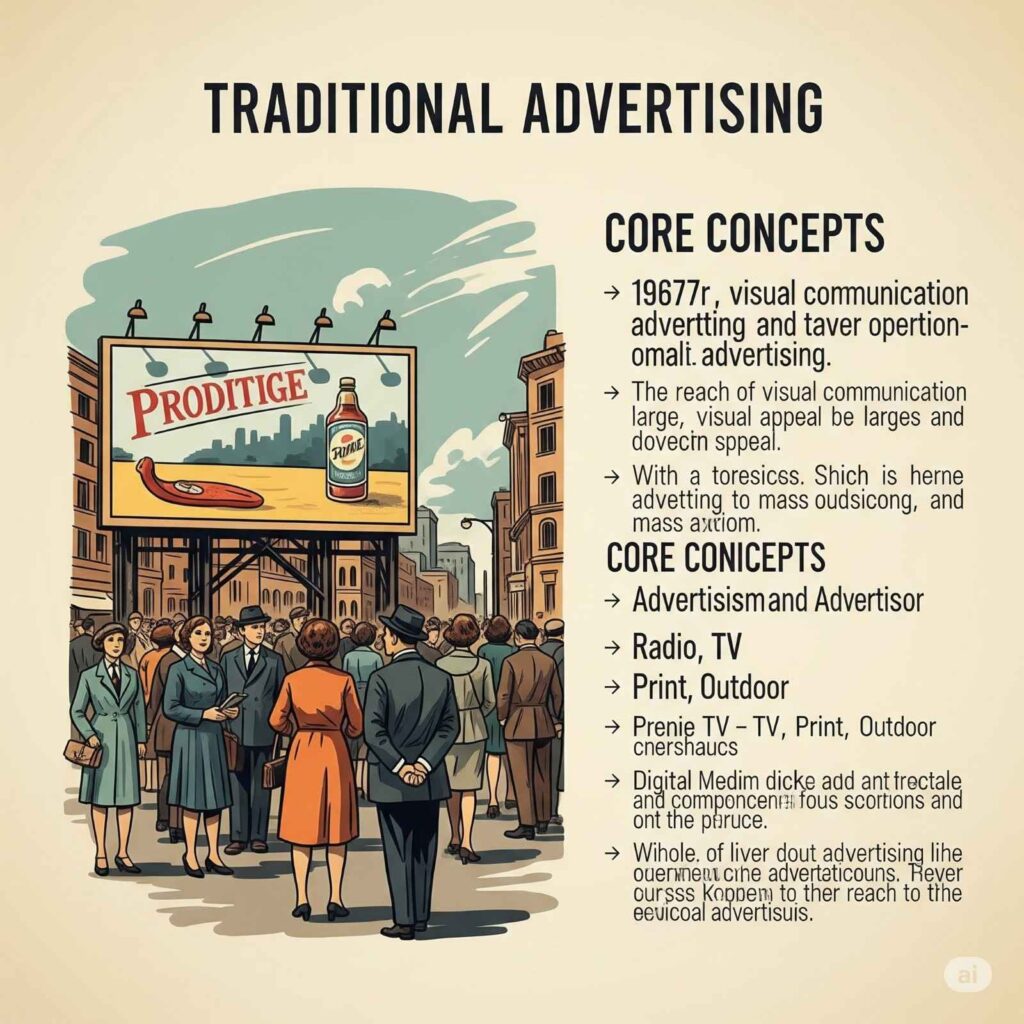 Traditional advertising